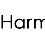 Harmonia Sans W1G