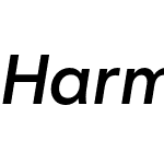 Harmonia Sans W1G