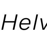 Helvetica Now Micro