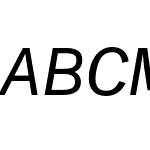 ABC Monument Grotesk Semi Mono