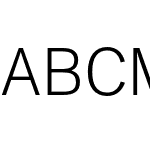 ABC Monument Grotesk Semi Mono