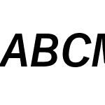 ABC Monument Grotesk Semi Mono