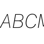 ABC Monument Grotesk Semi Mono