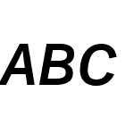 ABC Monument Grotesk Semi Mono