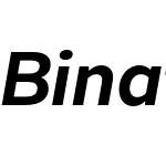 Binate Text