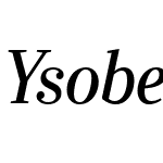 Ysobel Display Std