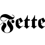 Fette Fraktur