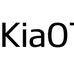 KiaOTF