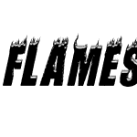 FLAMES ITALIC PERSONAL USE