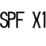 SPF X1