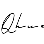 Qhueeny Signature