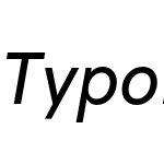 Typold Condensed