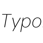 Typold Condensed