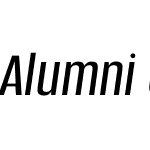 Alumni Sans