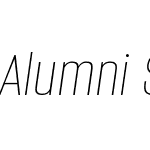 Alumni Sans