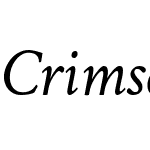 Crimson Text