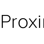 Proxima Nova Alt