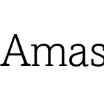 Amasis MT Light