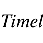 Timeless-LightItalic