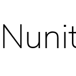 Nunito Sans