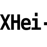 XHei Mono.Heiti