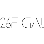 26F Galaxy Sans