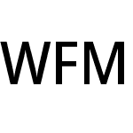 WFM Sans LCG