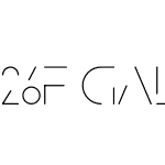 26F Galaxy Sans