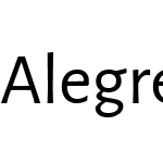 Alegreya Sans