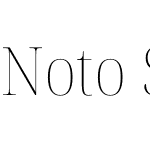 Noto Serif