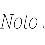 Noto Serif