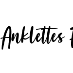 Anklettes Free