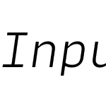 Input Mono