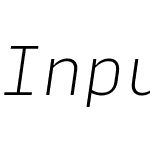 Input Mono