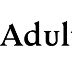 Adult Antiqua