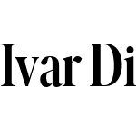 Ivar Display Condensed