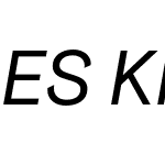 ES Klarheit Grotesk