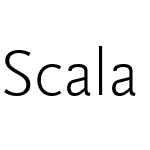 Scala Sans Offc