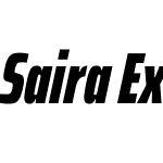 Saira ExtraCondensed