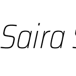 Saira SemiCondensed