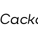 Cacko Italic