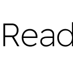 Readex Pro