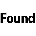 Founders Grotesk Cond