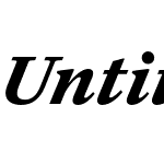 Untitled Serif