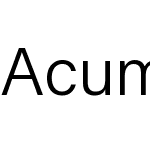 Acumin Pro