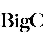 Big Caslon FB