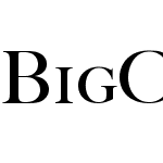 BigCaslon