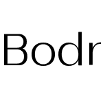 Bodrum Sans