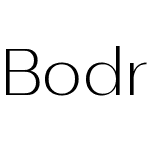 Bodrum Sans