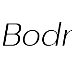 Bodrum Sans